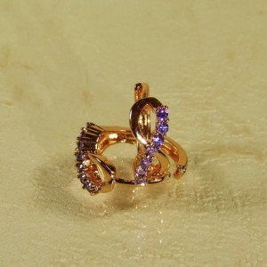  Серьги детские золотые